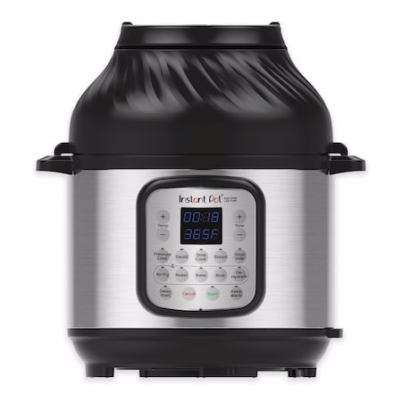 Instant Pot Instant Duo Crisp Stainless Steel Pressure Cooker 8 qt Black/Silver 140-0021-01